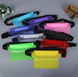 Taillepakket Waterdichte Pouch Case Water Proof Dry Bag Onderwater Pocket Cover 9 Kleur voor Cellphone Mobiele Telefoon Sundries SN6464