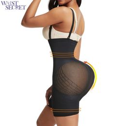 Taille Secret Taille Booty Hip Enhancer Butt Lifter Invisible Body Shaper Panty Push Up Bodem Boyshorts Sexy Shapewear Slips 201222