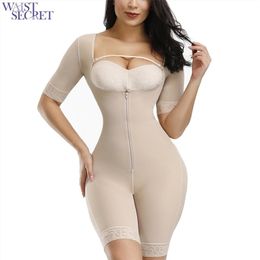 WAIST SECRET Donna Vita Trainer Shaper completo per il corpo Gamba Braccio Pancia Mutandine contenitive Busto Push Up Shapewear Butt Lifter Body LJ201210