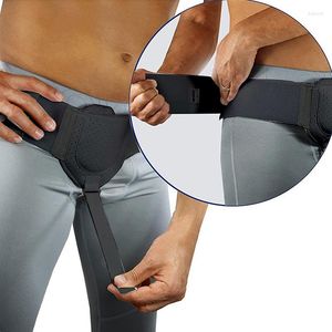 Soutien de taille 1Pc hernie ceinture botte pour inguinal attelle de sport soulagement de la douleur sangle de récupération avec 1 coussin de Compression amovible