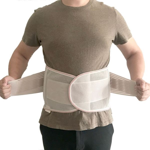 Support de taille 2021 Back Brace Belt Spine Men Women Women Belts Breathable Lombar Corset Orthopedic Device Support249J