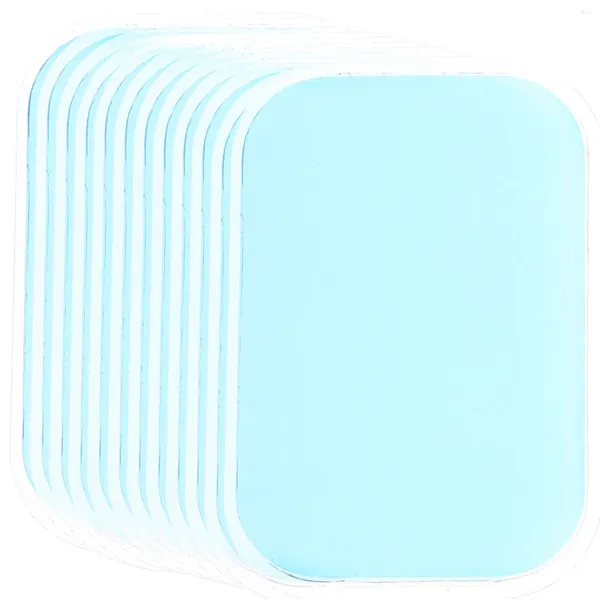 Coussinets de Gel pour stimulateur Abs, soutien de la taille, Toner Bha, feuille de remplacement pour entraîneur, Hydrogel, coussin de Fitness, colle autocollante de Massage