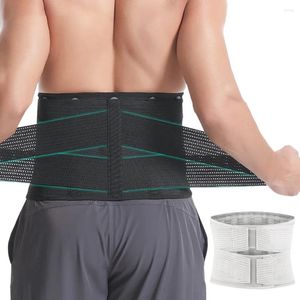 Ceinture lombaire réglable pour soutien de la taille, sangle respirante pour soulager la douleur inférieure, scoliose, hernie discale, sciatique