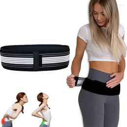 Ceinture dorsale de soutien de la taille pour hommes Bretelles Soulagement des sciatiques Posture respirante Bas sacro-iliaque