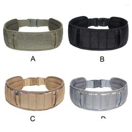 Ceinture de soutien de taille Ceinture de chasse réglable Ceinture de boucle portable pour les activités de plein air CP Drop Livraison Sports de plein air Accessoires athlétiques Ot4Ce