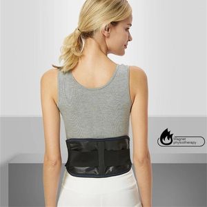 Taille Support Belt Belt Polyester Fiber Comfortabel om Milde Compress Massage Health Care Protection Black Algemene Trend te gebruiken