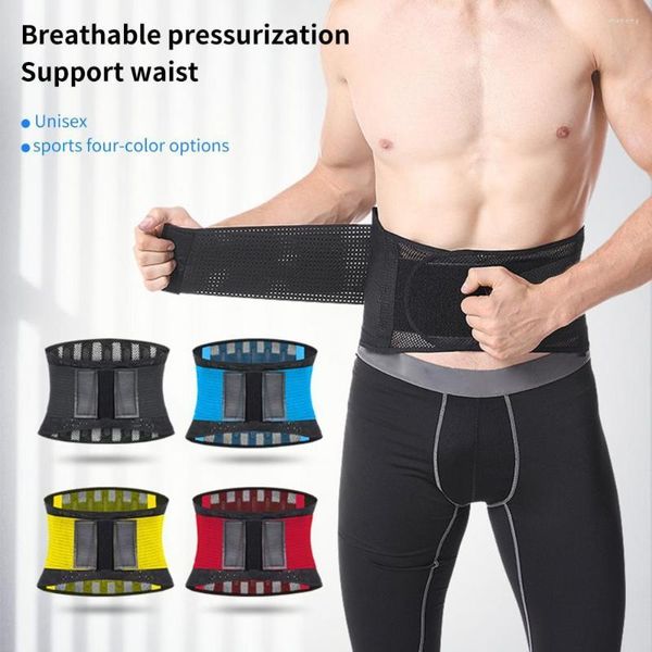 Ceinture de soutien à la taille élargie élargisseur du tissu élastique Fitness Fitness Brasse de graisse de pression forte pour le gymnase