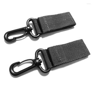 Taille Support Carabiner voor toetsen Nylon Backpack Hook Webbing Buckle Molle Hang System Belt Buitengereedschap