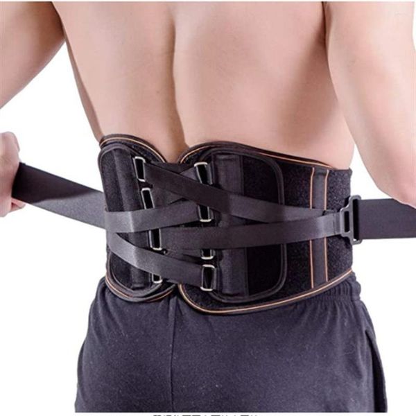 Soutien de la taille décompression attelle du bas du dos hernie discale soulagement de la douleur tension orthopédique bretelles réglables ceinture