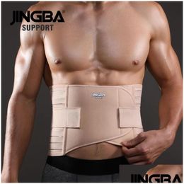 Support de la taille Jingba Protection des travaux Spine Relief de soulagement de la douleur Sports Fitness Traineur Belt Factory Wholesale Drop 240108 Livraison Outdoo OT5SJ