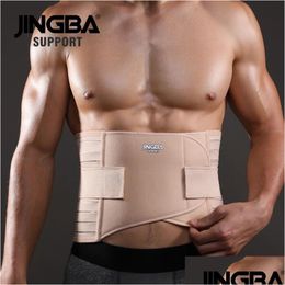 Support de la taille Jingba Protection de protection de la colonne vertébrale Soulagement de la douleur Sports Sports Fitness Trainer Belt Factory Wholesale Drop 240108 Livraison Outdoo OTGBT