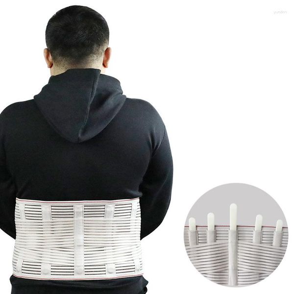 Soutien de la taille Grande taille 4XL 5XL 5 Quille Haute Élastique Correction de la Posture Brace Disque Lombaire Hernie Back Pain Supporter Ceinture de Protection