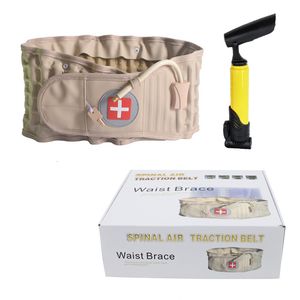 Soutien de taille Soutien lombaire Décompression Taille Air Traction Brace Colonne vertébrale Ceinture de soulagement du dos Dispositif de libération de la douleur au dos Masseur Unisexe 230905