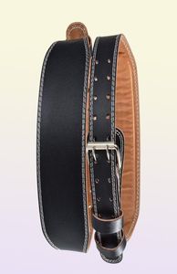 Taille Ondersteuning Mannen Vrouwen Kunstleer Gewichtheffen Riem Dubbele Prong Power Lumbale Tailleband Dropship2879472