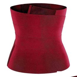 Taille Support Kwaliteit Zipper -trainers Shapewear Body Shaper Women Gordelt band korset zwetende riem verstelbare gordel fitness supplie otgoy