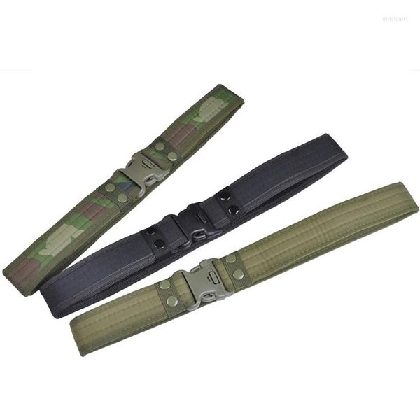 Soutien de la taille Vendre Ceinture de camouflage Ceinture Entraînement sur le terrain de sport Bande de fixation extérieure tactique Bonne qualité