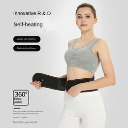 Support de taille alimentation chauffage double face au réchauffement du réchauffement pour hommes et femmes ceinture de sport pour hommes et femmes