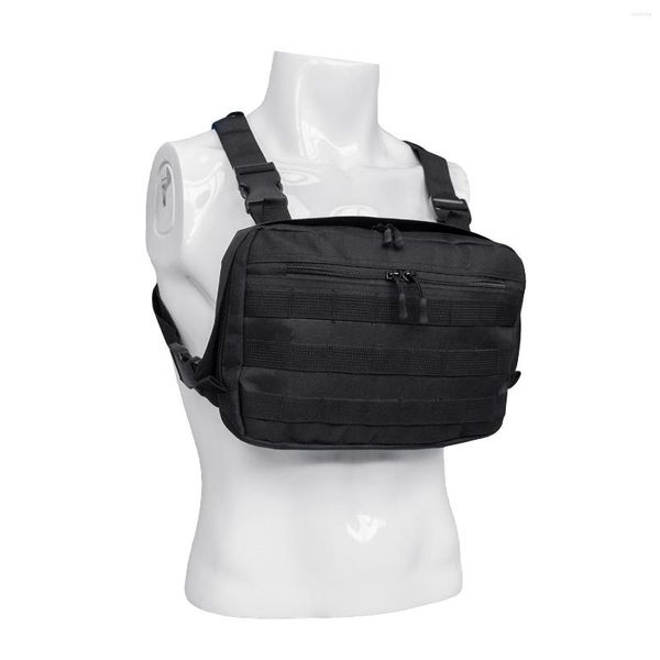 Sac tactique de soutien de taille pour hommes de mode Mini Chest Rig Vest Streetwear