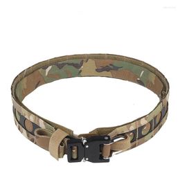 Taille ondersteuning tactische bizon Battel Belt Gordle Snel af te zetten metalen gesp lichtgewicht molle mount release versnelling