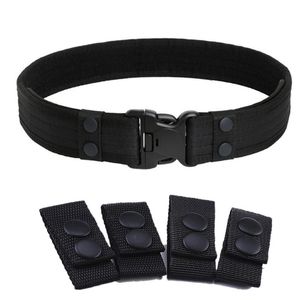 Waist Support Tactical Sport Belt Military Combat 2 Inch Canvas Duty Waistband Adjustable With Hook & Loop Hunting Accessories