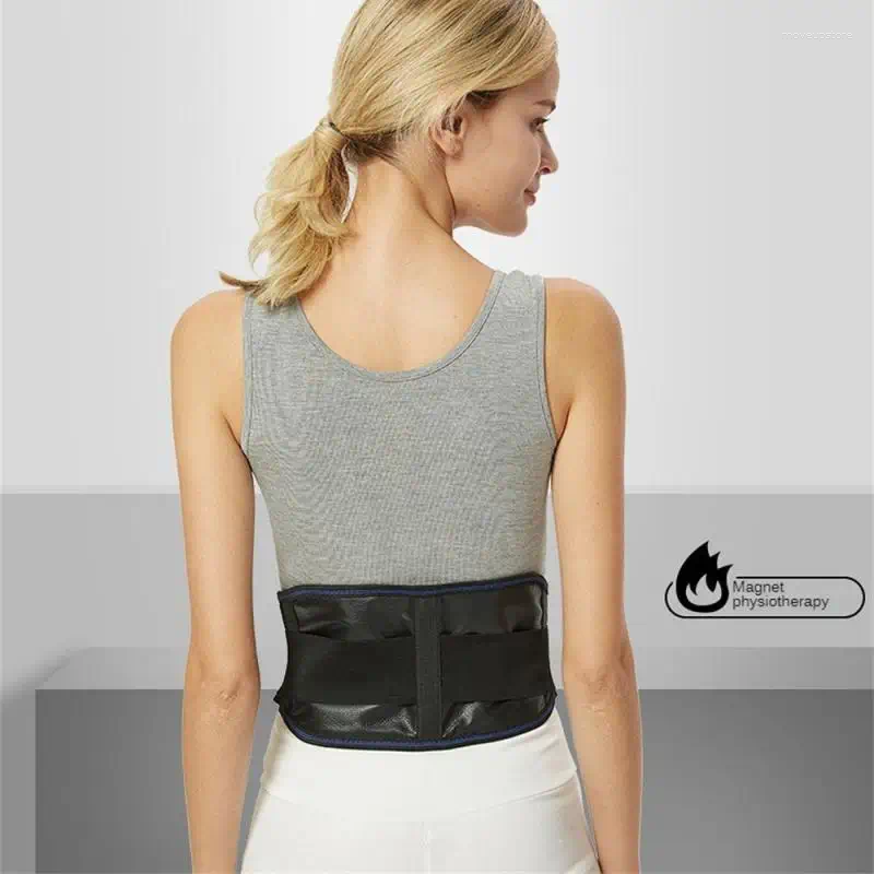 Waist Support Thermal Protective Gear Double Sided Fever In The And Abdomen Self-heating Protector Black Revolutionary General