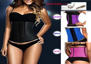 Taille Trainer Corset 9 stalen bot Shapewear Body Shapers Women Corset Belt Taille Shaper Cinta ModelAdora4316912