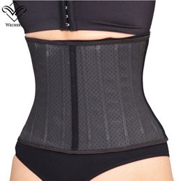 Taille Formateur Corset Ventre Amincissant Sous-Vêtements Ceinture Gaine Body Shaper Modélisation Sangle 100% Latex Acier Femmes Standard Plus La Taille