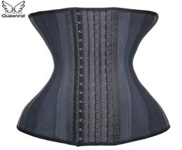 Taille Trainer Corsets Latex Gain Ventre Steel Slanke ondergoed Body Shaper Women Bustiers Colombiaanse gordels Modelleringsband 22067888093