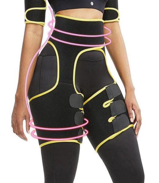 L'entraîneur de taille Shapers Traineur Traineur CORSET LEG SHORS SHORS FITNESS CORPS MODELLAGE SHAPE CEULLE CEINTURE CORSET SLIM CHIGH TRIMMER7710394