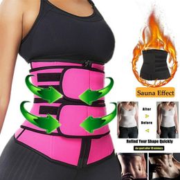 Taille Trainer Vrouwen Afslanken Schede Buik Vormgeven Broek Vormgeven Broek Zweet Corset Workout Aanpassen Postpartum Herstel Belt297e