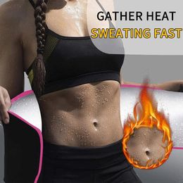 Taille Trimmer Ions Ions Sweat Sein pour femmes hommes Sports Running Corps Shaper Belly Slimming Fat Burning Loss poids