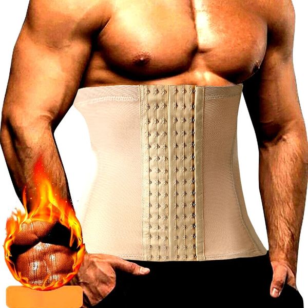 Taille ventre Shaper AfruliA Fajas hommes modélisation sangle corps sport ceinture formateur contrôle Corset Cincher ventre bande Shapewear 231013