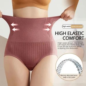 Taille Tummy Shaper Buik Afslanken Slipje Trainer Body Vrouwen Controle Butt Lifter Ondergoed Postpartum Hoge Shapewear Broek 231117