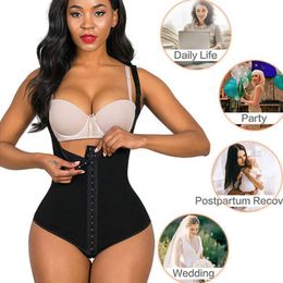 Taille buik shaper body dames trainer kont lifter platte buik afslankbinders bodysuit mantel buik trekken corset slipjes shapewear 230425