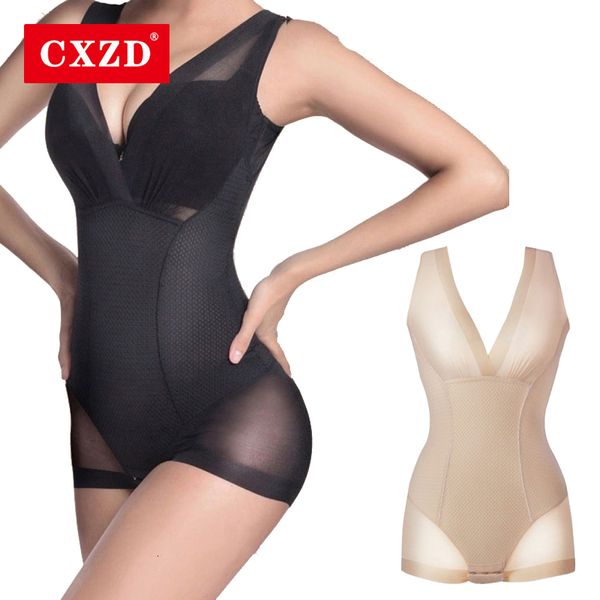 Cintura Tummy Shaper CXZD Mujeres Shapewear Tummy Suit Control Underbust Mujeres Body Shaper Adelgazamiento Ropa interior Chaleco Bodysuits Mono 230729