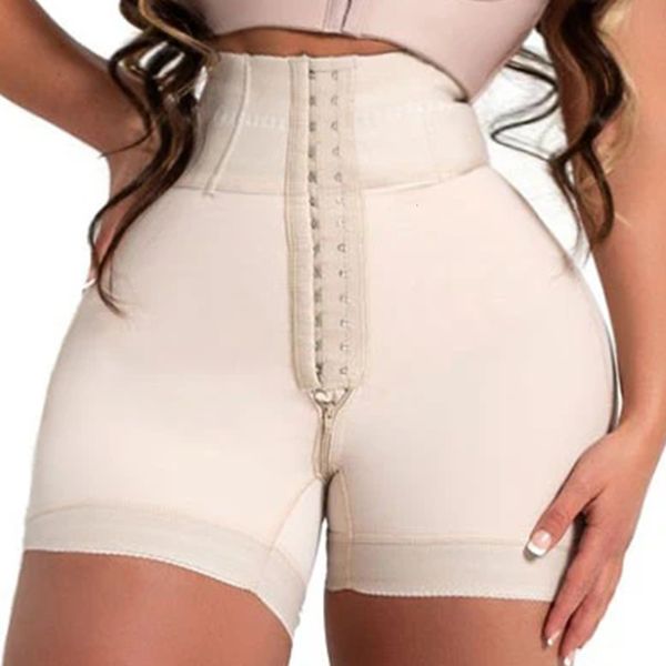 Taille Tummy Shaper Fajas colombien gaine corps minceur pantalon taille formateur plus mince Shaper post-partum ceinture contrôle culotte Body 230919