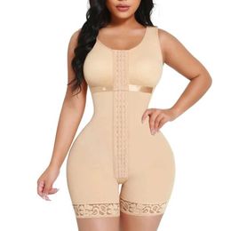 Taim Tamim Shaper Fajas Colombianas BBL Stage 2 Pièces arrière de tissu de forme postopératoire Girdle haute compression Full Machine Hip Lift Q240509