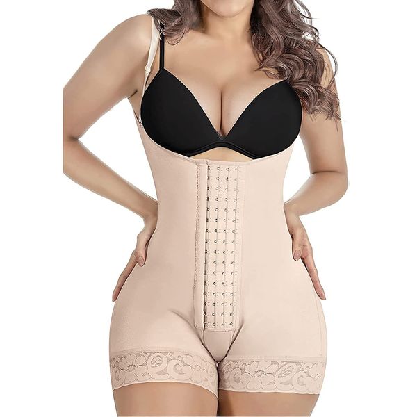 Taille Ventre Shaper Fajas Colombianas Haute Compression Shapewear Femmes Tummy Control Body Shaper Butt Lifter Cuisse Minceur Ventre Plat Ceinture Minceur 230526