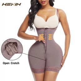 Taille ventre Shaper Fajas Colombianas formateur gaine amincissante minceur gaine femmes ventre plat bout à bout Shapers culotte Push Up Corset 221110