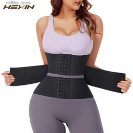 Taille buik Shaper Fajas Reductoras y Moldeadoras Tummy Wrap latex taille lichaam Shaper Slankelen Corset Vet brandende gordels Modelleringsriem L2447