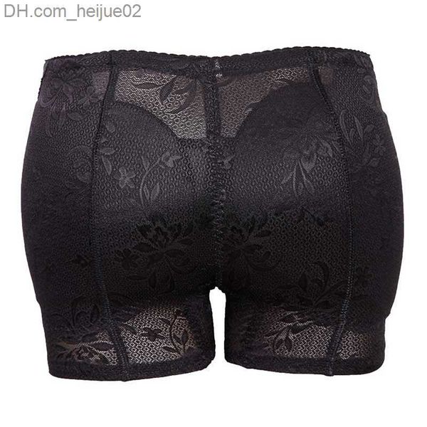 Taille Ventre Shaper FLORATA Shaper Sexy Boyshort Pantalon Femme Faux Ass Sous-Vêtements Push Up Rembourré Culotte Fesses Shaper Butt Lifter Hip Plus La Taille Z230706