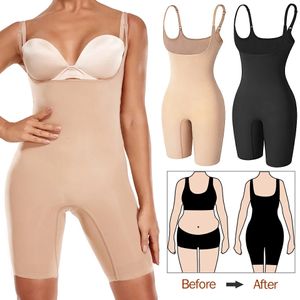 Taille Tummy Shaper Full Body Fajas Colombianas Seamles Body Afslanken Trainer Shapewear Push Up Butt Lifting Corset 231010