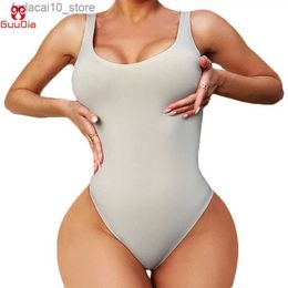 Taille Tummy Shaper GUUDIA Smooth Out Bodys Shapewear Body Crème Lisse Doux Corps Shaper Débardeurs Sexy Compress Body Suit Shapers Combinaison Q240110