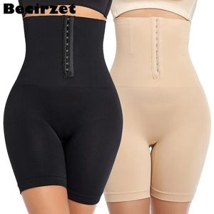 Cintura Tummy Shaper Alto Plano Vientre Cinturón Estiramiento Fajas Funda Adelgazante Bragas Abdomen Control Mujeres Cuerpo Modelado Correas 231010