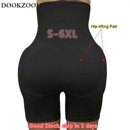 Taille Ventre Shaper Taille Haute Contrôle Du Ventre Culotte Estomac Hip Pad Shapewear Body Shaper Femmes Butt Lifters Body Booty Buttock Enhancer rembourré 230411