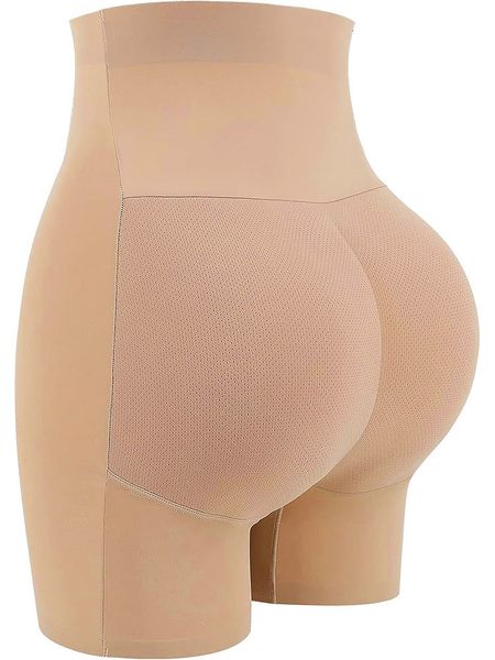 Taille Tummy Shaper Taille haute Butt Lifter rembourré Shapewear Shorts pour femmes minceur ventre contrôle Shaper sans couture Booty Pads Hip Enhancer Panty 230824