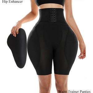 Taim du ventre des coussinets de hanche pour femmes Shapewear Butt Lefter Fake Ass Body Shaper avec pads Butt Pague de hanche pour rendre les fesses plus grandes sous-vêtements 230811