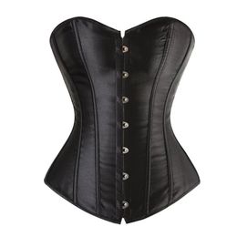 Taille Tummy Shaper hirigin Corset Dames corset top bustiers korsetten steampunk bovenborst vintage buikschede gotische effen onderborst 230904