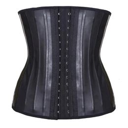 Taille ventre Shaper Latex formateur Corset femmes ventre minceur ceinture corps 25 acier désossé Cincher Fajas Colombianas Shapewear 231025