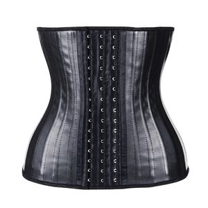 Taille Ventre Shaper Latex Taille Formateur 25 Os En Acier Femmes Liants Et Shapers Corset Sangle De Modélisation Corps Shaper Ceintures Colombiennes Ceinture Minceur 230516